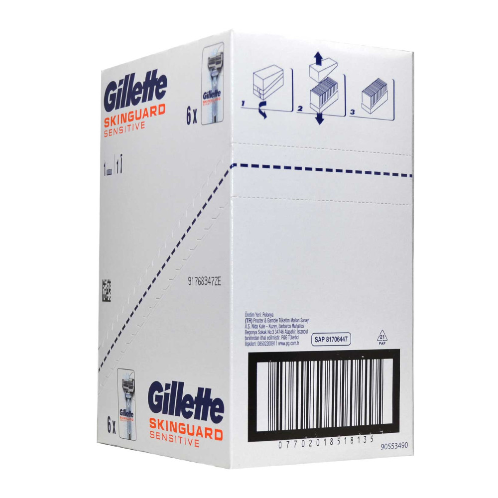 Gillette Skinguard Sensitive Tıraş Makinesi 1 up