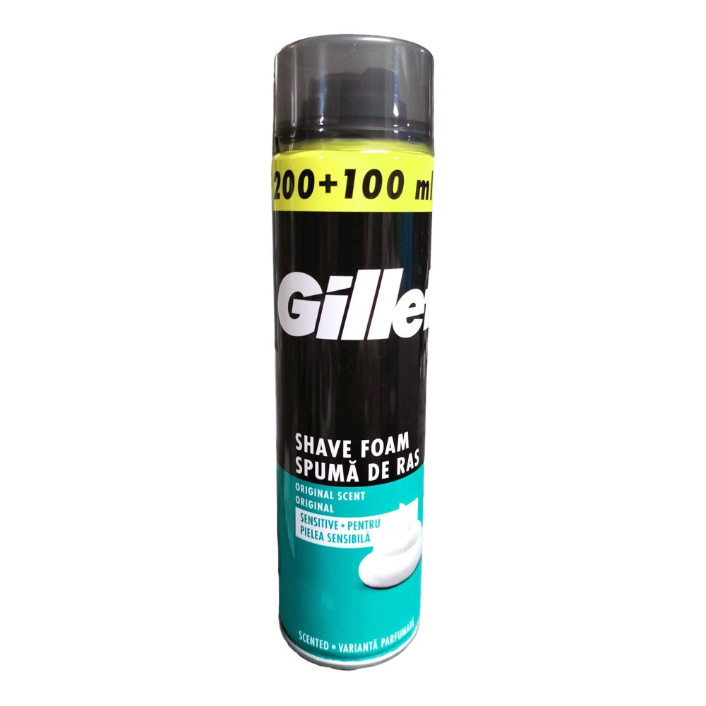 Gillette Tıraş Köpüğü 300 ml Hassas