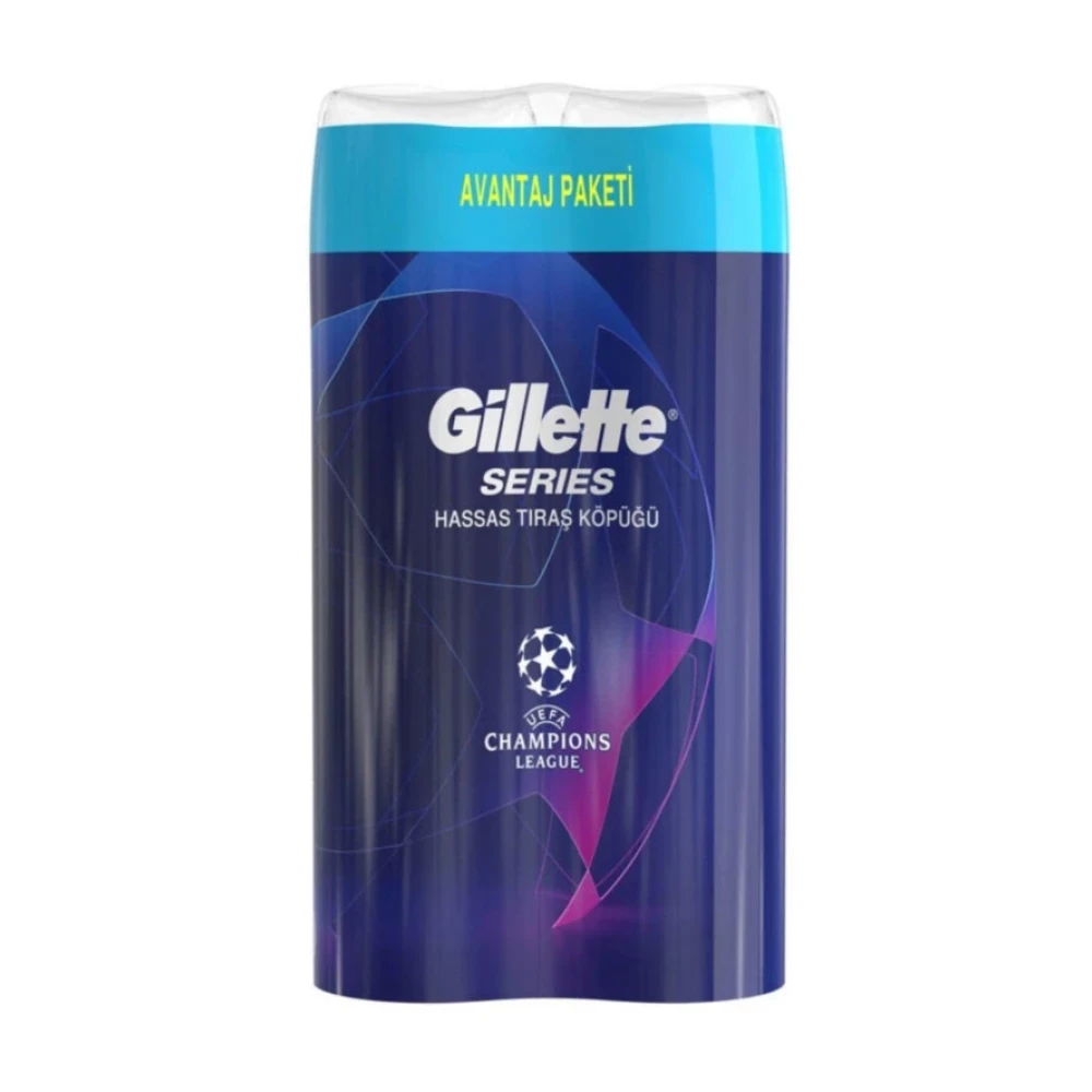 Gillette Tiras Kopugu Series Champions Shave Foam 2X250 Ml Tıraş Jelleri / Köpükleri / Kremleri Fiyatı