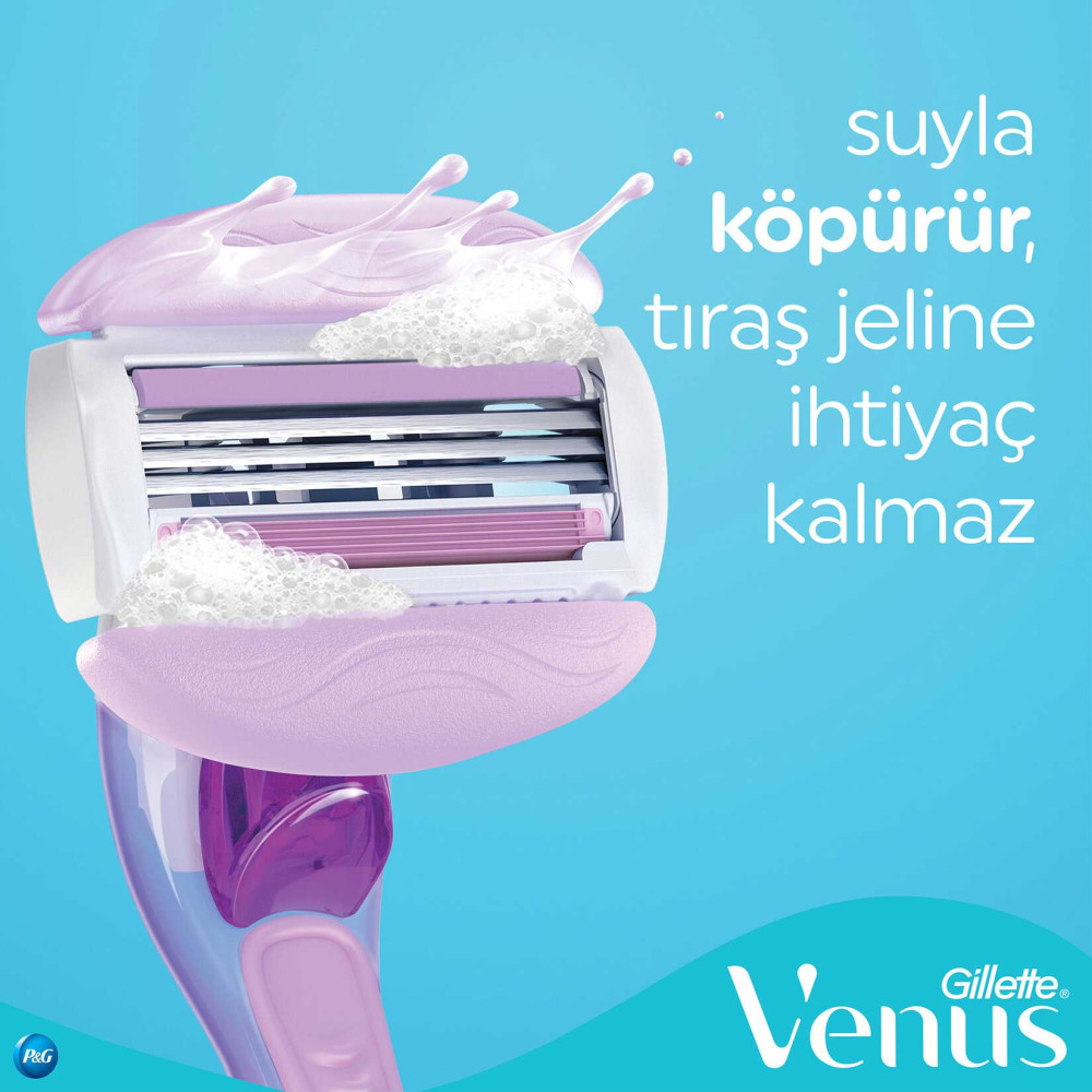 Gillette Venüs Breeze Tıraş Makinesi + 2 Yedek Bıçak