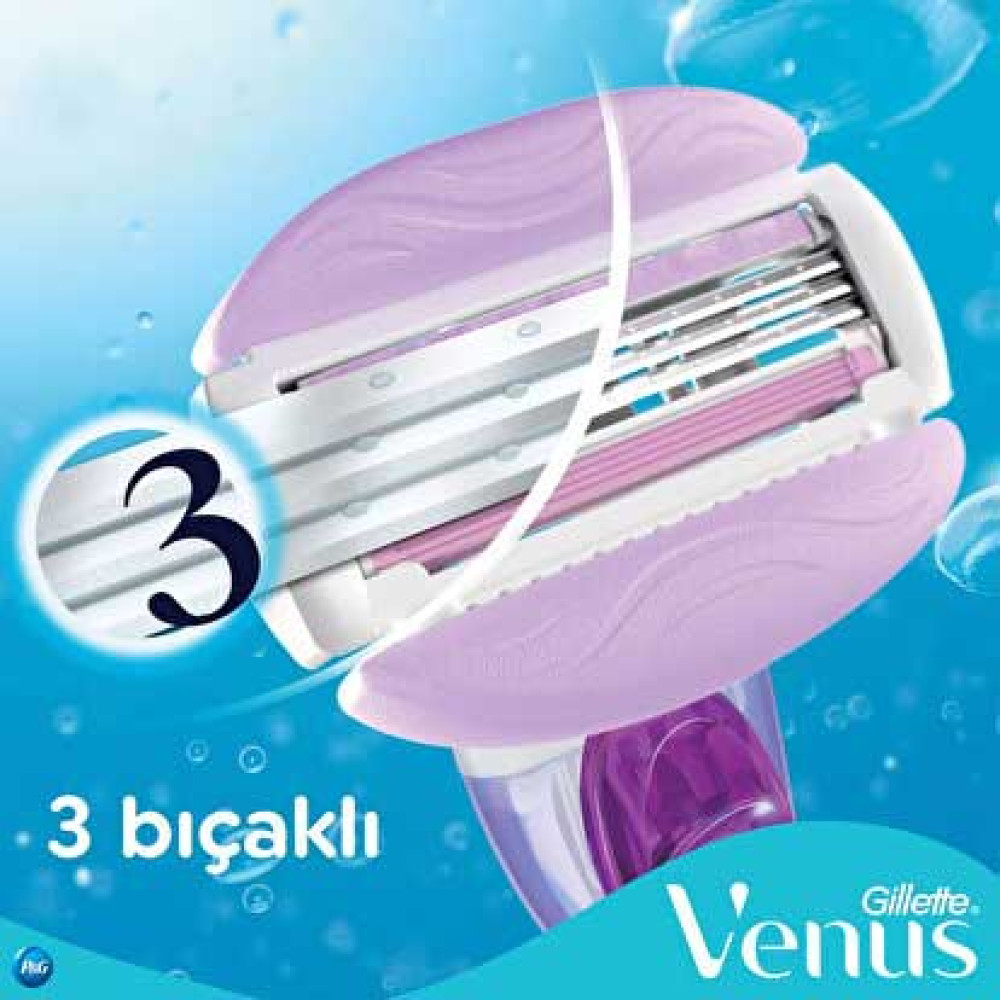 Gillette Venüs Breeze Tıraş Makinesi + 2 Yedek Bıçak