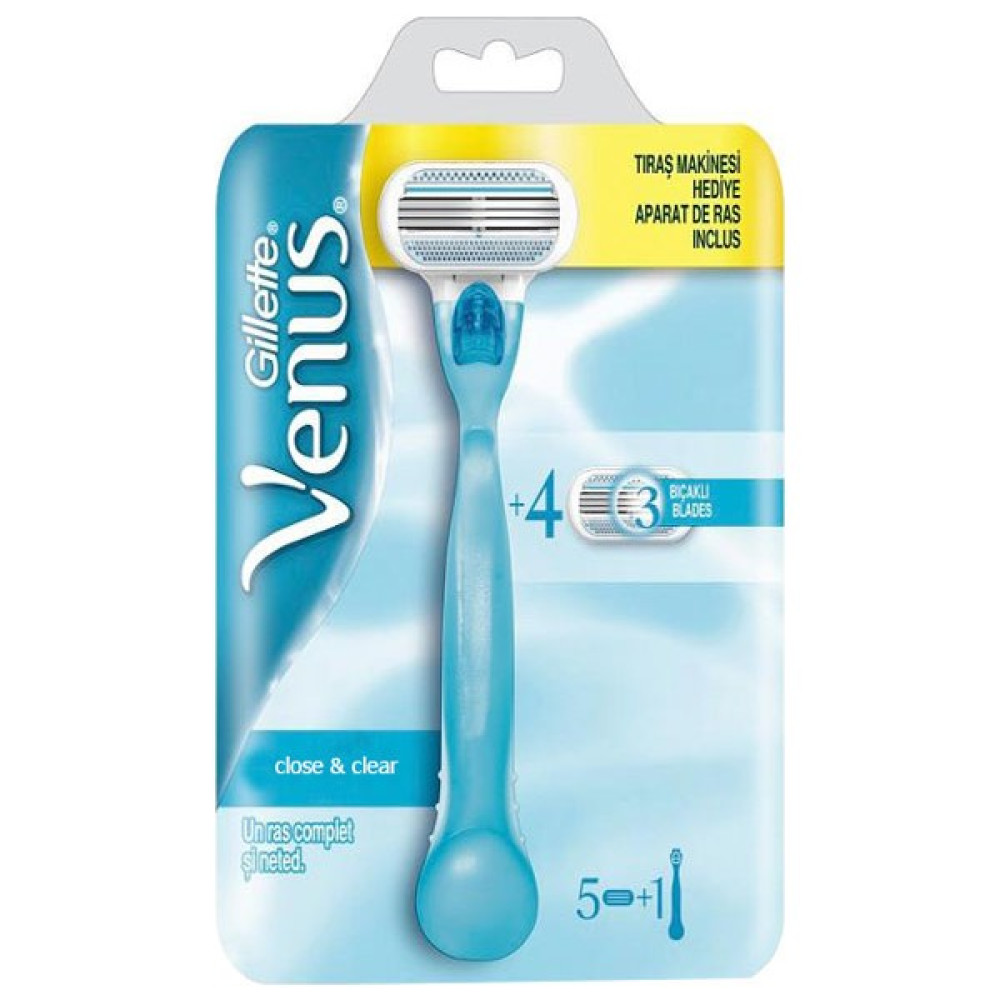 Gillette Venüs Classic Tıraş Makinesi (5 Yedek Başlık) Tıraş Bıçağı ve Yedekleri Fiyatı