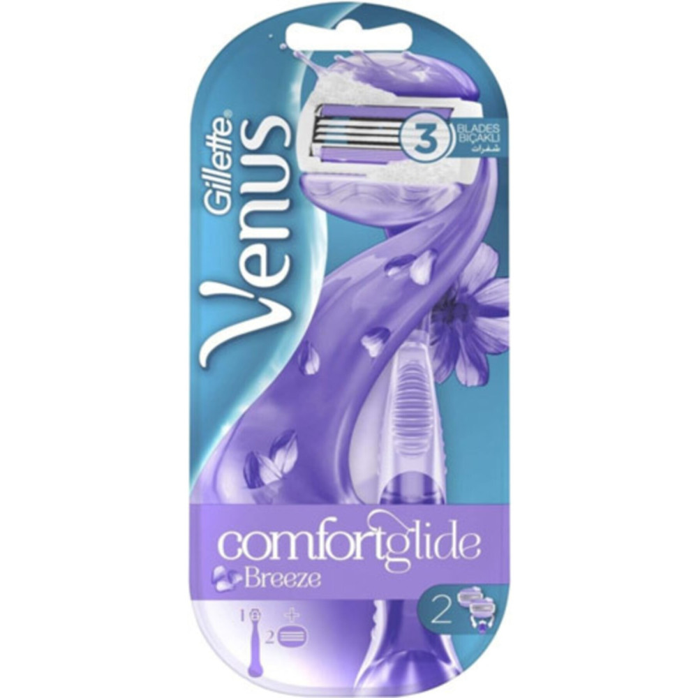 Gillette Venüs Comfort Glide Breeze Traş Bıçağı 1 Makine 2 Yedek Başlık Tıraş Bıçağı ve Yedekleri Fiyatı