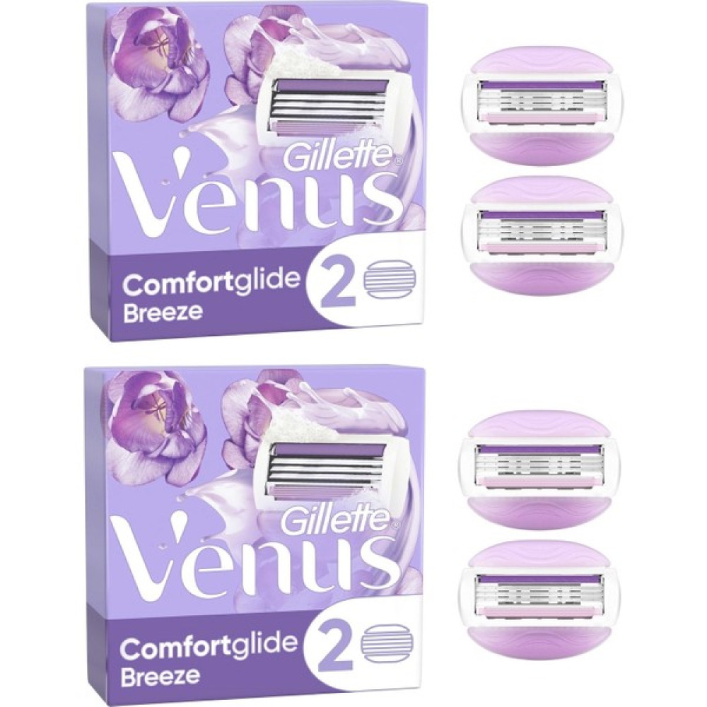 Gillette Venus Comfortglide Breeze 4’Lü Yedek Başlık (2x2) Tıraş Bıçağı ve Yedekleri Fiyatı
