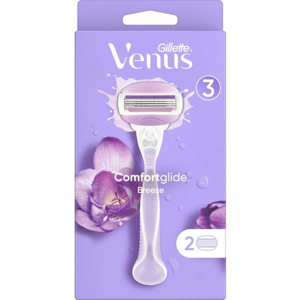 Gillette Venus Comfortglide Breeze Kadın Tıraş Makinesi 2 Yedekli - 1 Tıraş Bıçağı ve Yedekleri Fiyatı