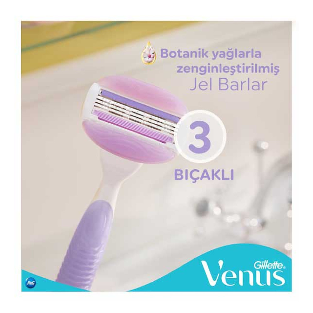 Gillette Venüs Comfortglide Breeze Tıraş Bıçağı 2'li Yedek