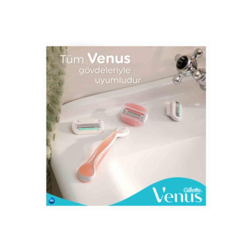 Gillette Venüs Comfortglide Spa Breeze Tıraş Makinesi + 4 Yedek Bıçak