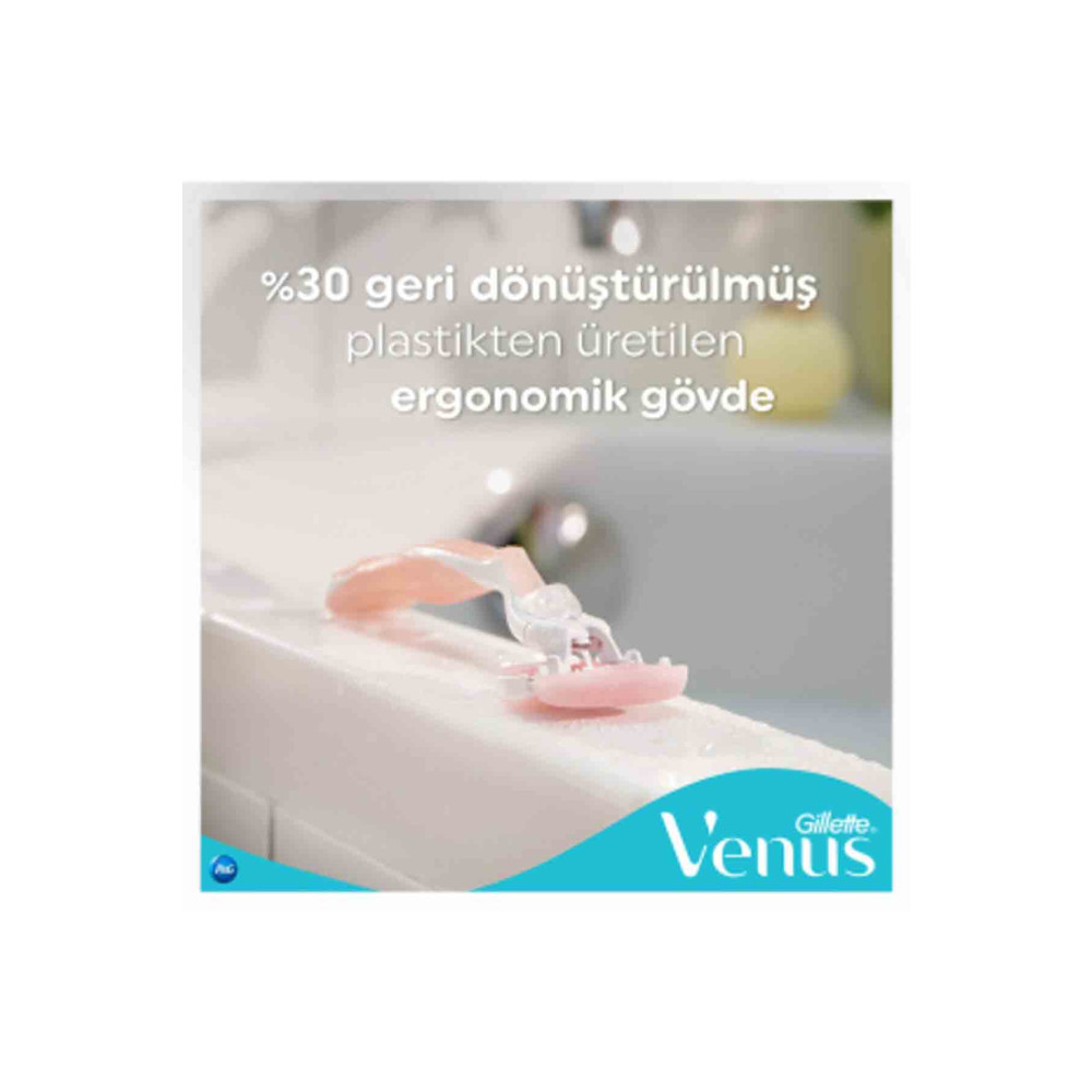 Gillette Venüs Comfortglide Spa Breeze Tıraş Makinesi + 4 Yedek Bıçak
