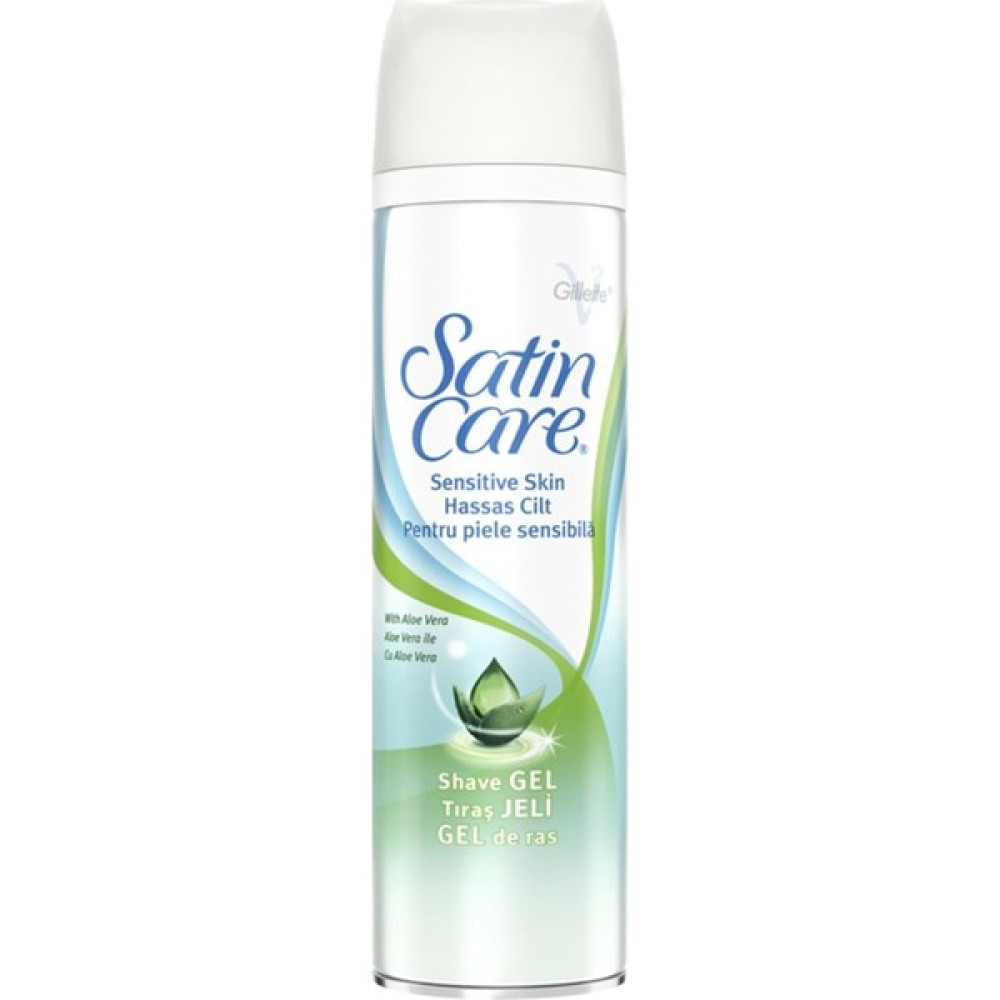 Gillette Venus Gillette Venus Satin Care Sensitive Tıraş Jeli 200 ml Yüz Kremi Tıraş Makineleri Fiyatı