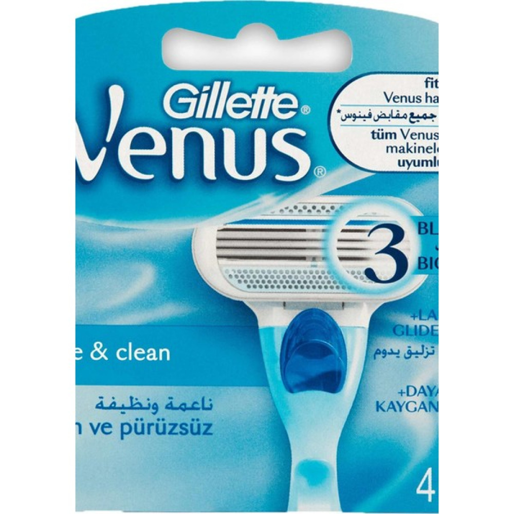 Gillette Venus Klasik Kadın Yedek Tıraş Bıçağı 4'lü Paket Tıraş Makineleri Fiyatı