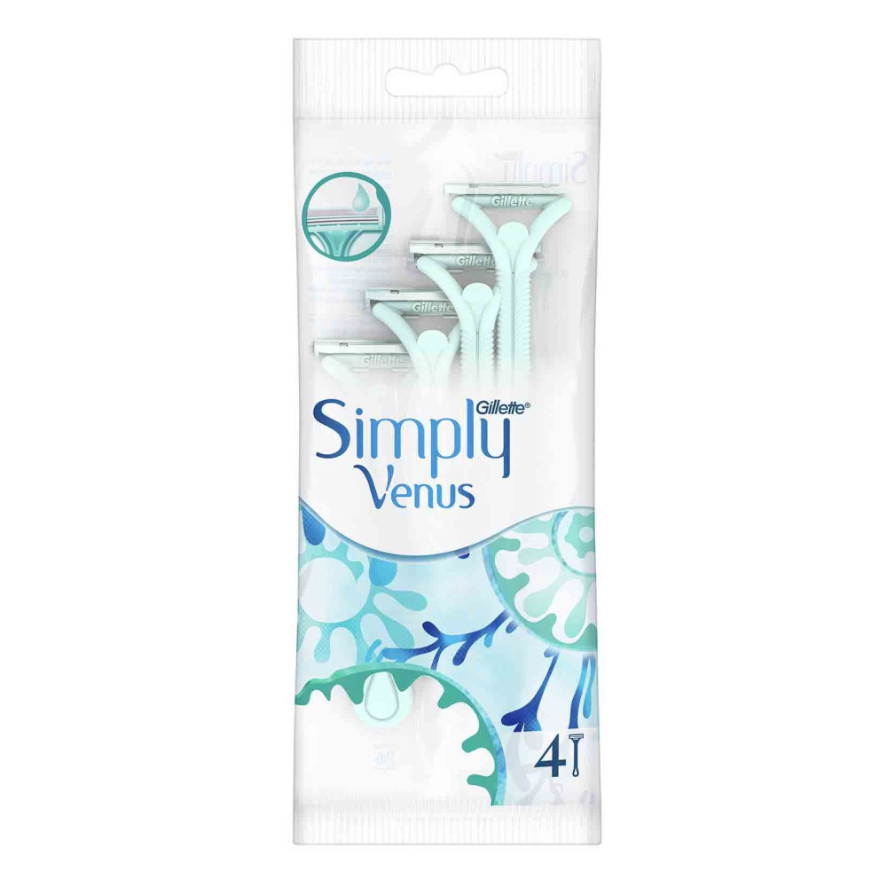 Gillette Venüs Simply 2 Kadın Tıraş Bıçağı 4'lü Tüy Temizleme Makineleri Fiyatı