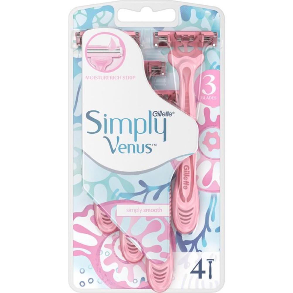 Gillette Venüs Simply 3 Poşet 4'lü Tıraş Sonrası Ürün Tıraş Sonrası Bakım Fiyatı