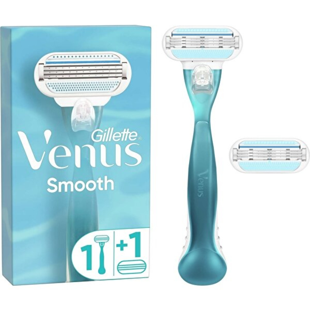Gillette Venus Smooth Kadın Tıraş Makinesi + 2 Yedek Tıraş Bıçağı - 1 Tıraş Bıçağı ve Yedekleri Fiyatı