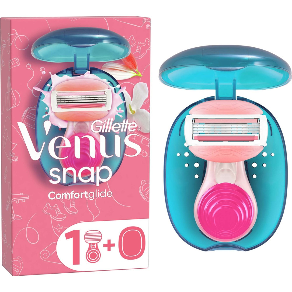 Gillette Venus Snap Breeze Kadın Tıraş Makinesi Seyahat Boyu