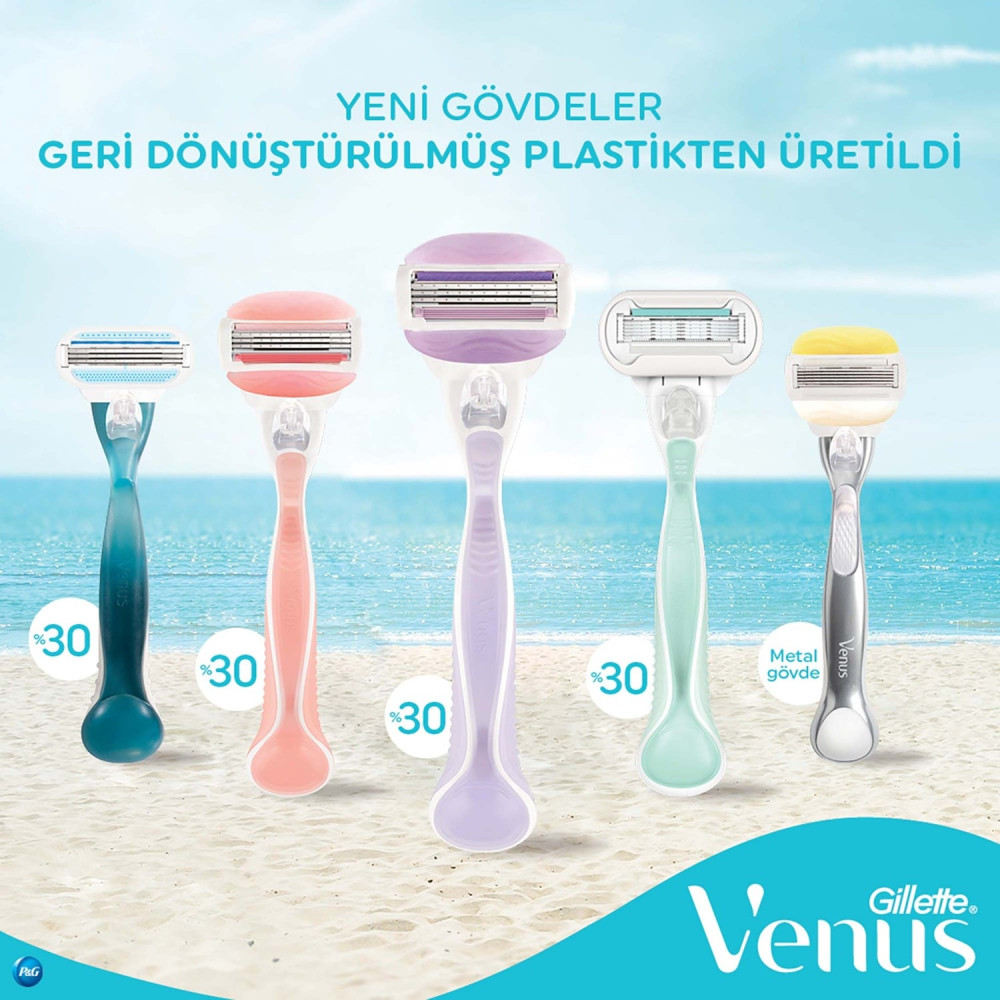 Gillette Venus Snap Breeze Kadın Tıraş Makinesi Seyahat Boyu