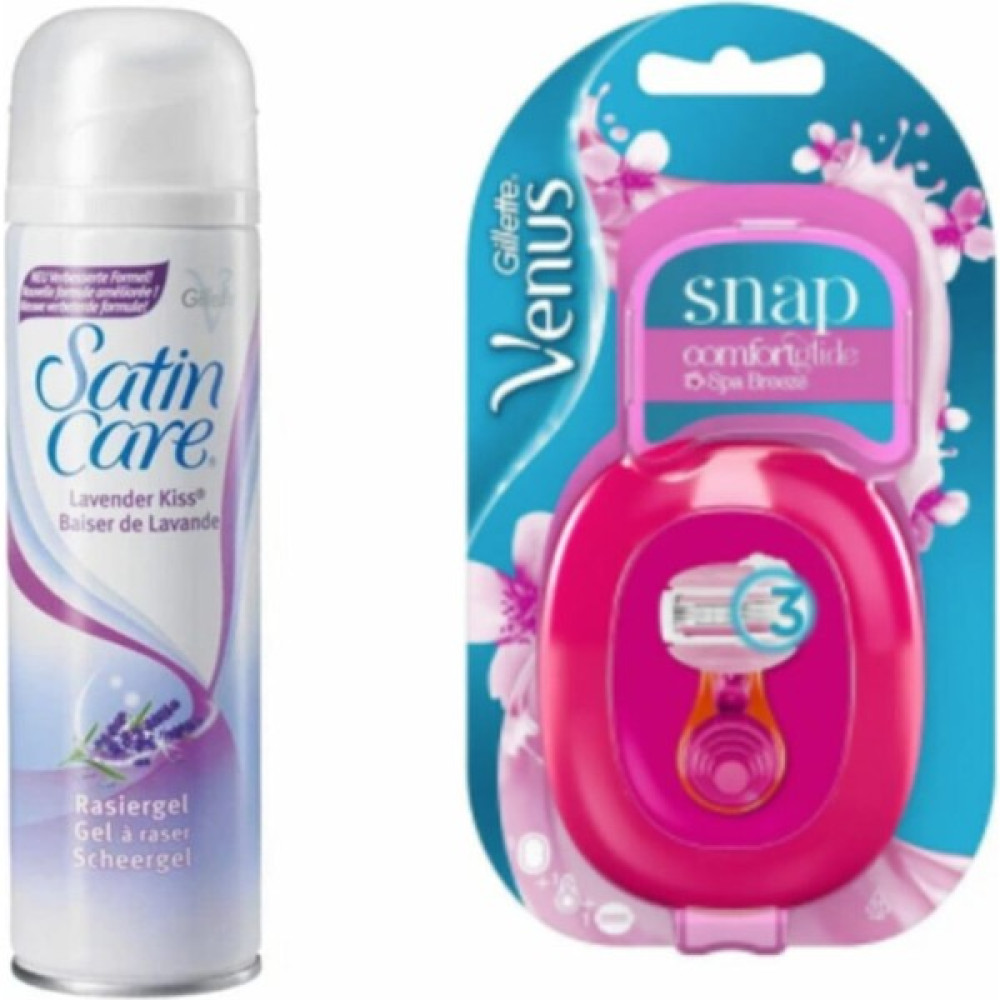 Gillette Venus Snap Comfortglide Spa Breeze Seyahat Kutusu + Satin Care Tıraş Jeli Tıraş Sonrası Bakım Fiyatı