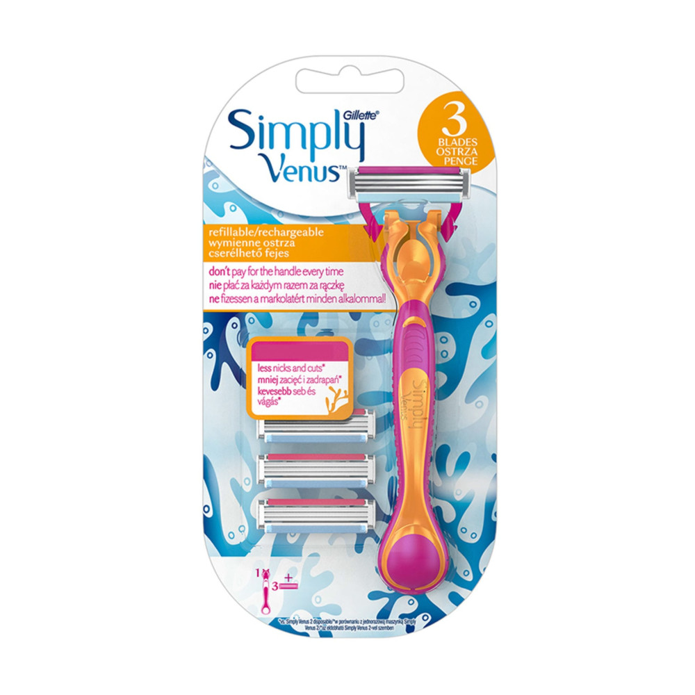 Gillette Venus Venüs Hibrit Makine+3 Tıraş Bıçağı Tıraş Bıçağı ve Yedekleri Fiyatı