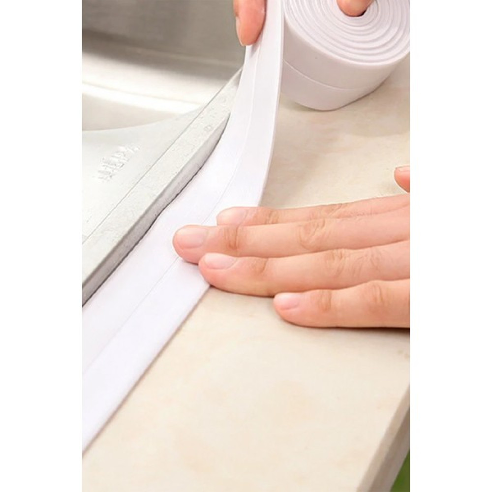 Gilli Store 3,2 mt Su Sızdırmaz Bant Lavabo Küvet Tezgah Kenar Bandı Banyo Mutfak Pencere Yalıtım Bandı 1 Adet Nalburiye & Hırdavat Fiyatı