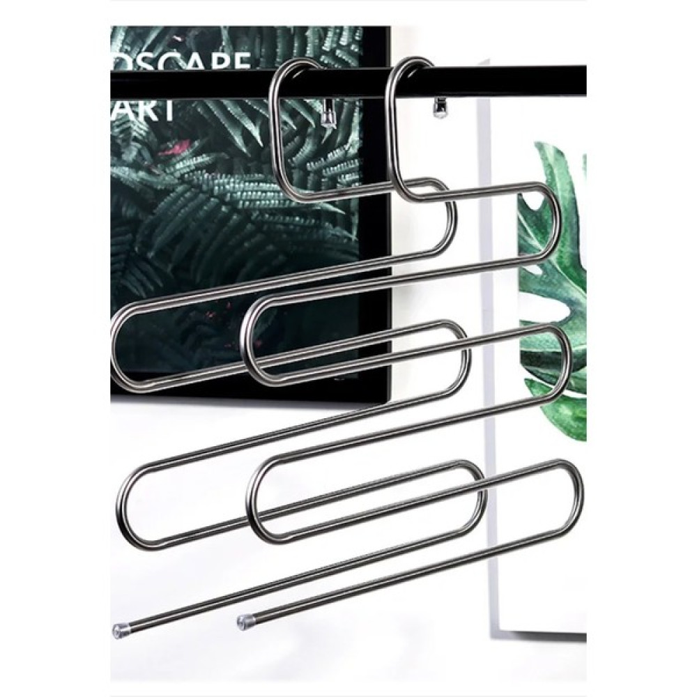 Gilli Store 5 Katlı Metal Pantolon Askısı Elbise Askısı Giysi Askısı Şal Eşarp Askısı Havlu Askısı Kravat 3 Adet Eşya Saklama / Düzenleme Fiyatı
