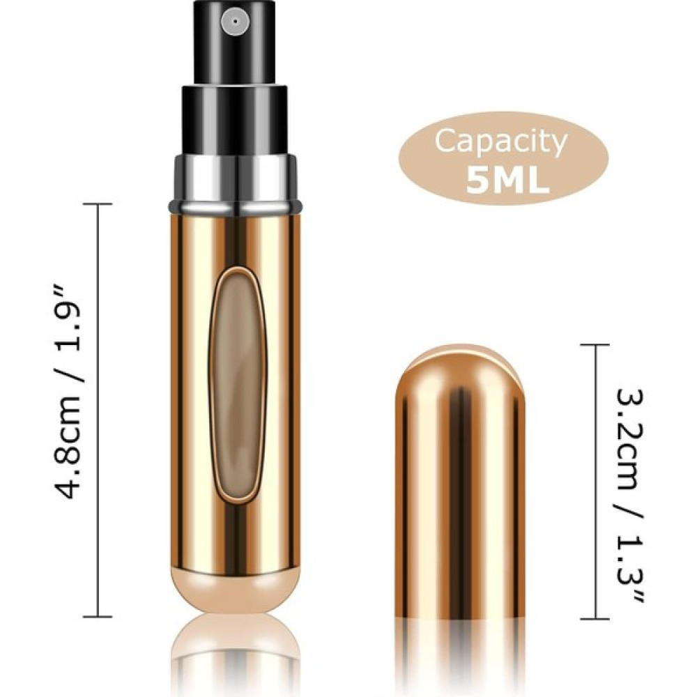 Gilli Store Cep Parfüm Şişesi Atomizer Seyahat Doldurulabilir Parfüm Şişesi Cep Kolonya Şişesi Renkli 5 ml Hijyen ve Temizlik Fiyatı