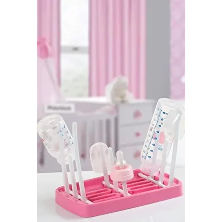 Gilli Store Katlanabilir Biberon Kurutucu Bardak ve Bulaşık Kurutmalık Hızlı Kurutma ve Taşınabilir Tasarım - Pembe Biberon Fiyatı