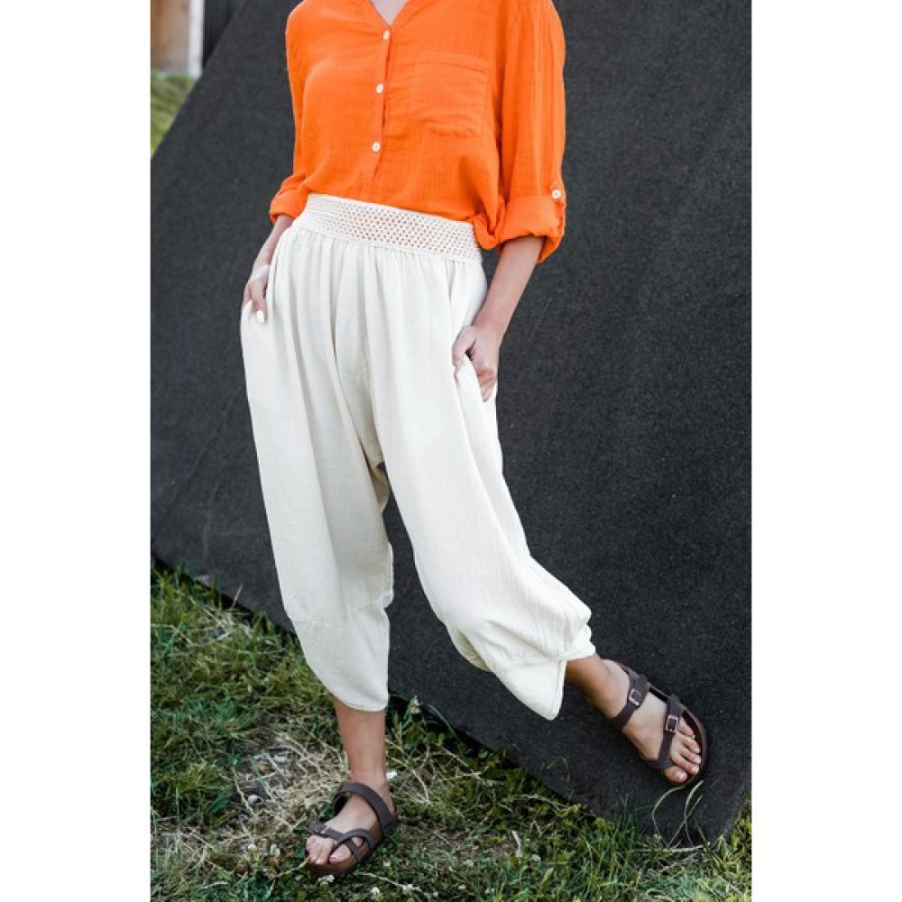 Gils Butik Bej Baggy Pantolon Kadın Pantolon Fiyatı