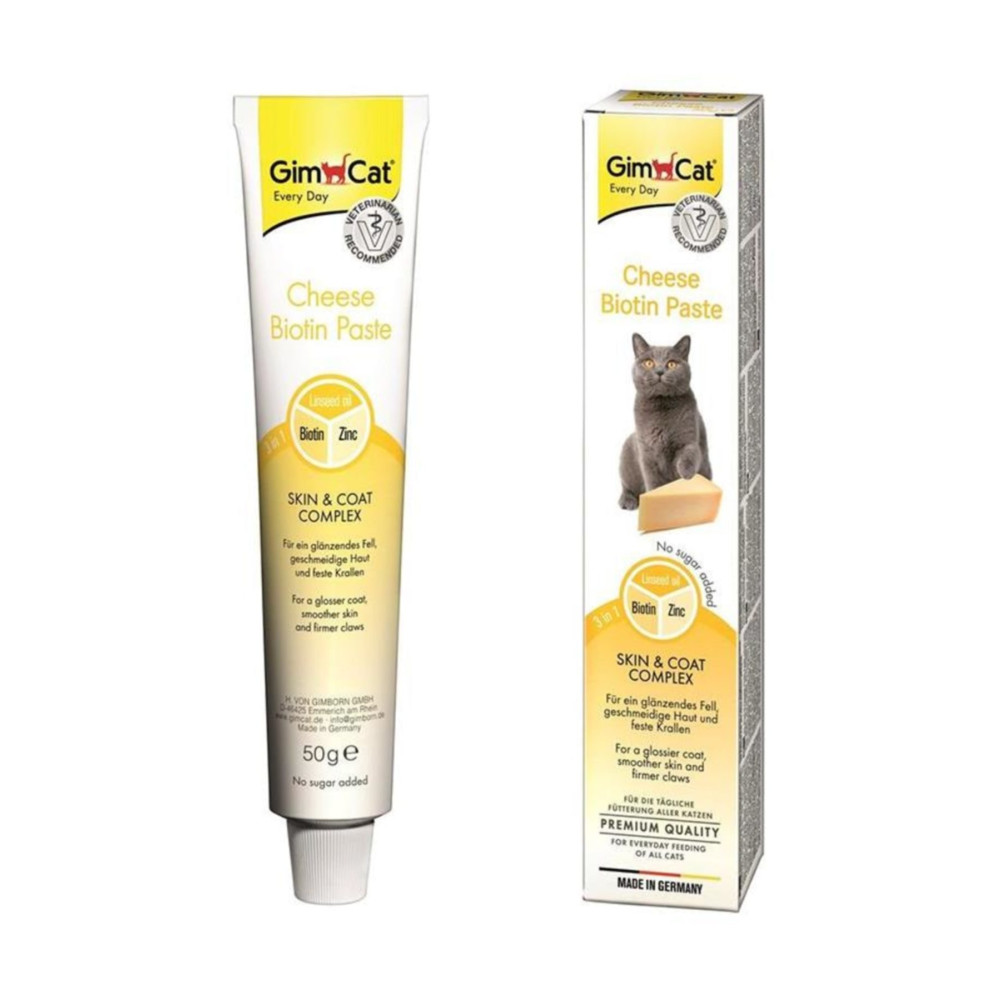 Gimcat Biyotinli ve Peynirli Güzellik Macunu 50 Gr Evcil Hayvan Ürünleri Fiyatı