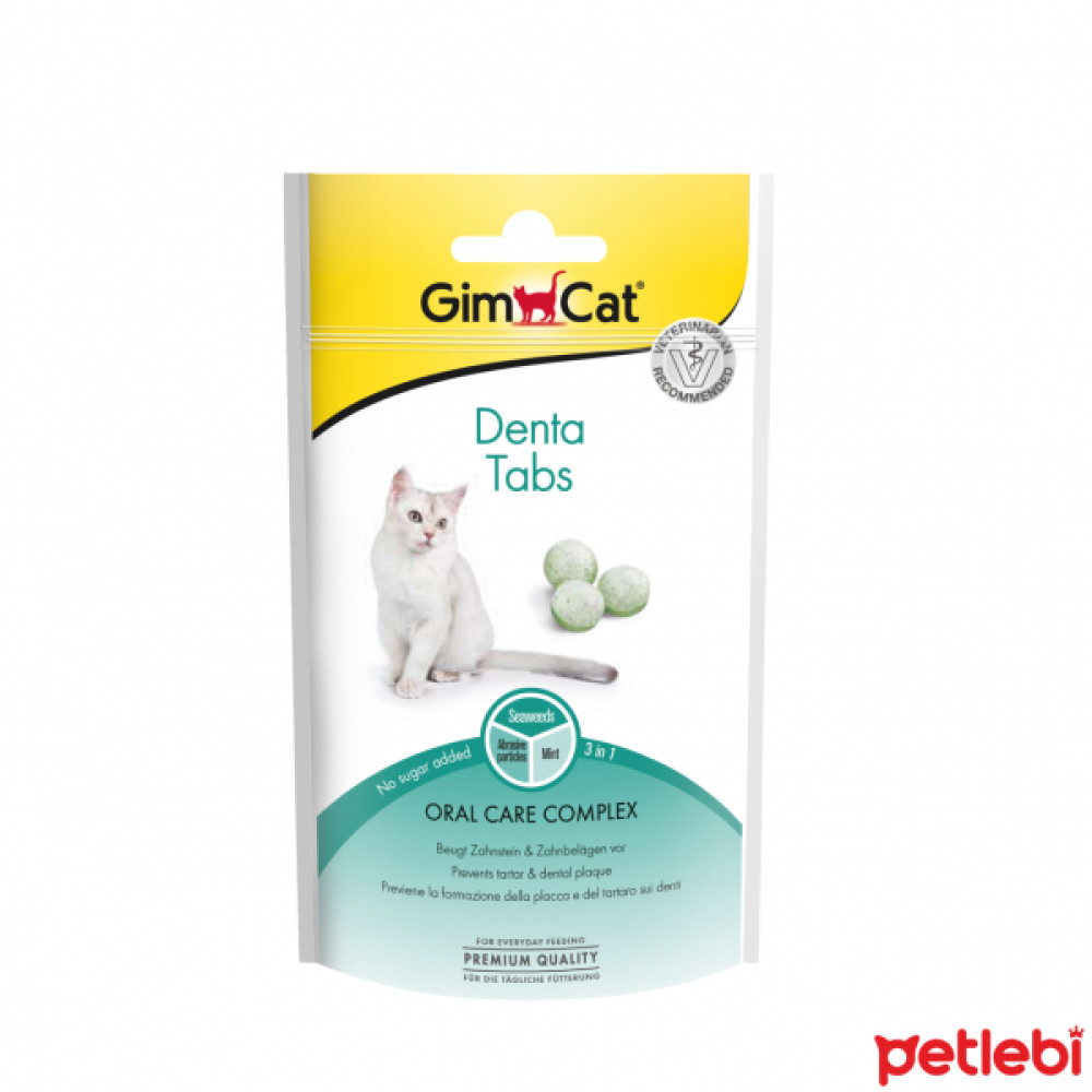 GimCat Denta Ağız ve Diş Sağlığı için Şekersiz Kedi Ödül Maması 40gr Evcil Hayvan Ürünleri Fiyatı