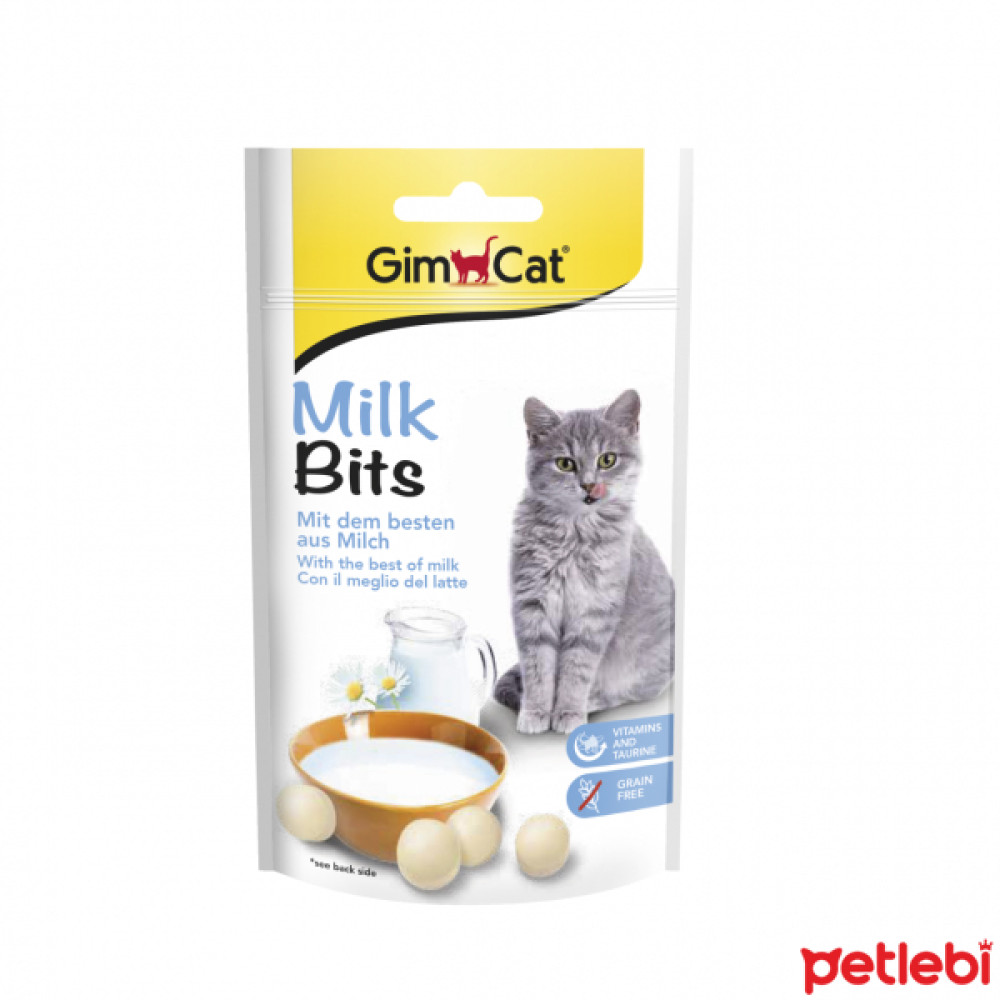 GimCat Milk Bits Sütlü Taurinli Tahılsız Kedi Ödül Maması 40gr Evcil Hayvan Ürünleri Fiyatı