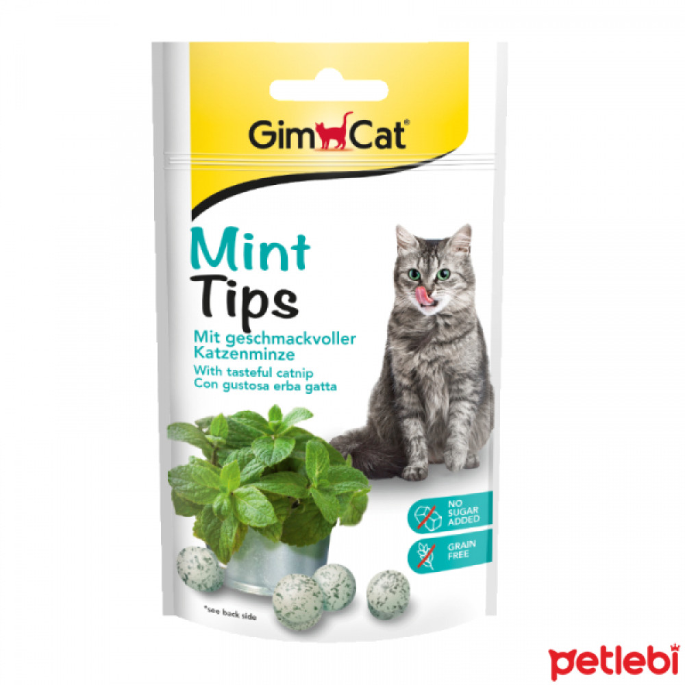 GimCat Mint Tips Kedi Otlu Şekersiz Kedi Ödül Maması 40gr Evcil Hayvan Ürünleri Fiyatı