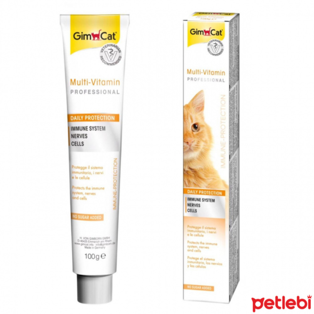 GimCat Multi-Vitamin Kedi Macunu 100gr Evcil Hayvan Ürünleri Fiyatı
