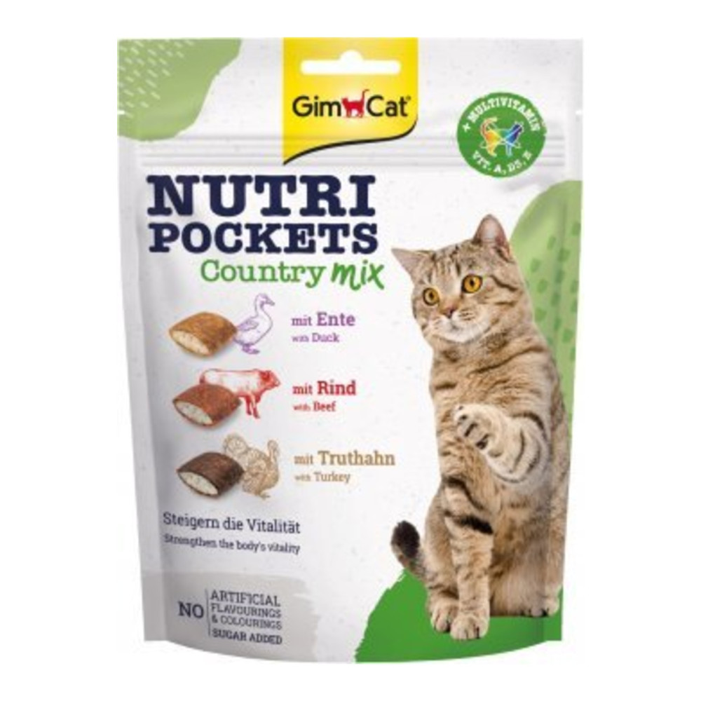 Gimcat Nutri Pockets Country Mix Kedi Ödülü 150 Gr Evcil Hayvan Ürünleri Fiyatı
