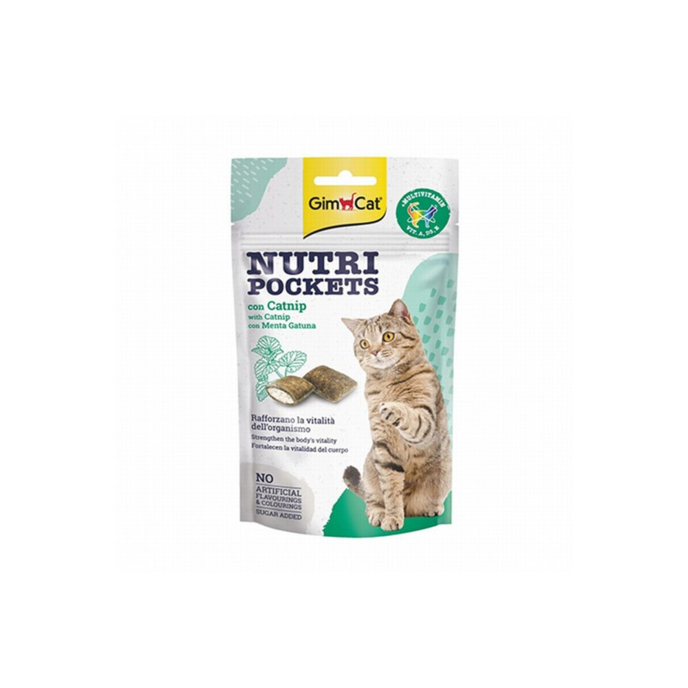 Gimcat Nutripockets Kedi Otlu Ve Multivitaminli Kedi Ödülü 60 gr Evcil Hayvan Ürünleri Fiyatı