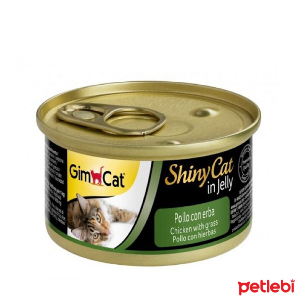 GimCat Shinycat Tavuklu ve Çimenli Kedi Konservesi 70gr Evcil Hayvan Ürünleri Fiyatı