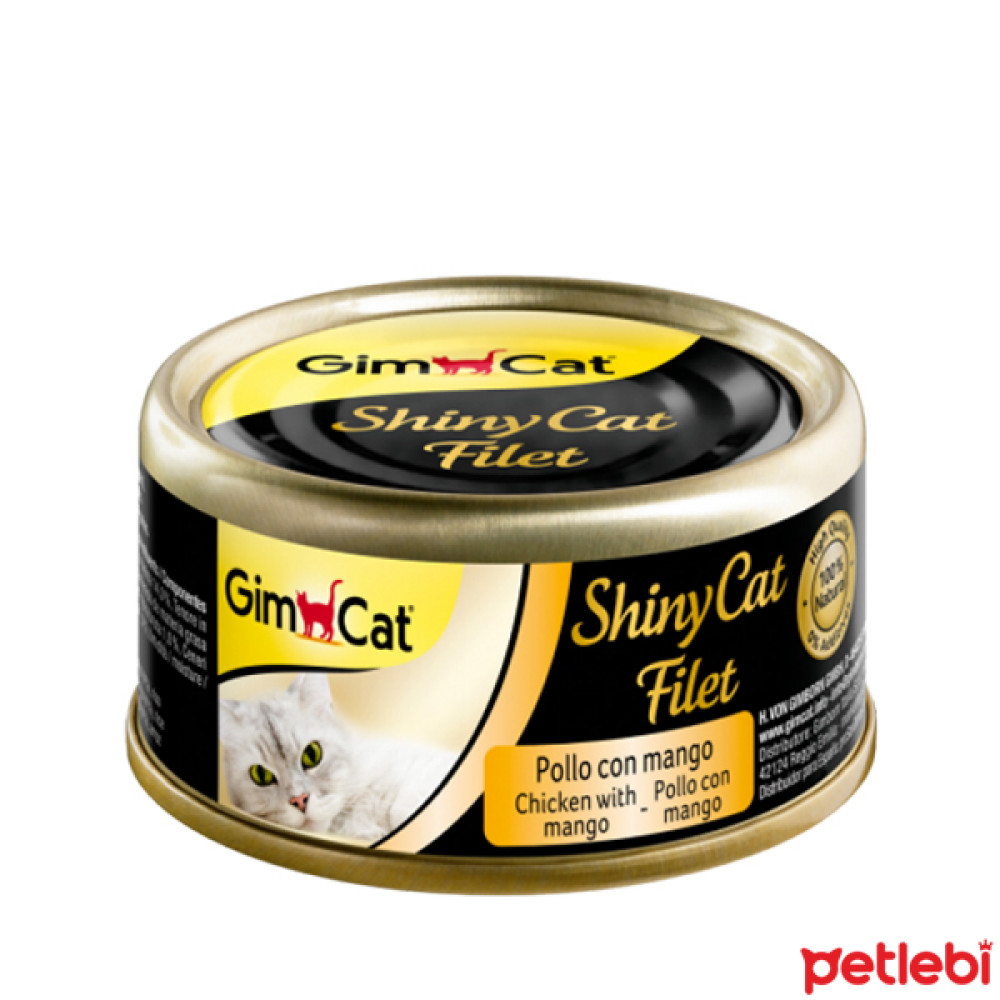 GimCat Shinycat Tavuklu ve Mangolu Kedi Konservesi 70gr Evcil Hayvan Ürünleri Fiyatı