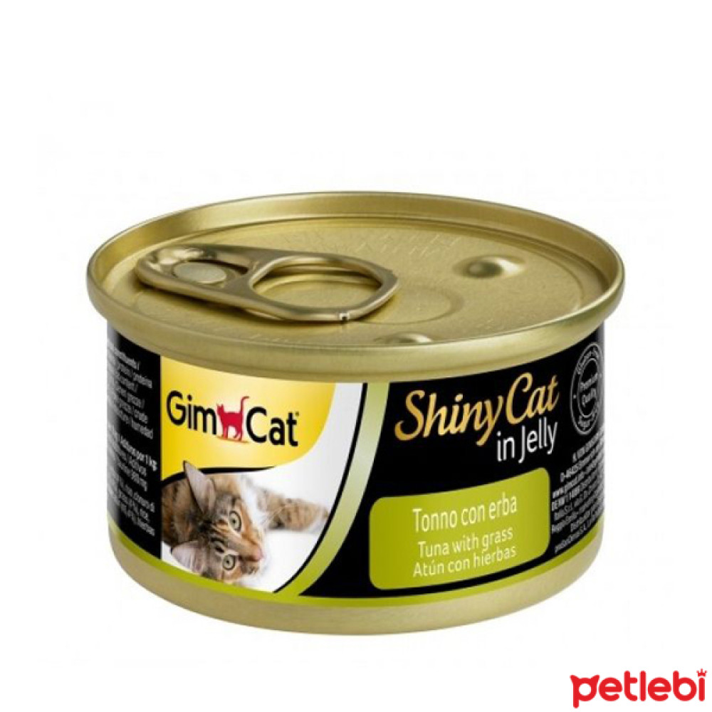 GimCat Shinycat Ton Balıklı ve Çimenli Kedi Konservesi 70gr Evcil Hayvan Ürünleri Fiyatı