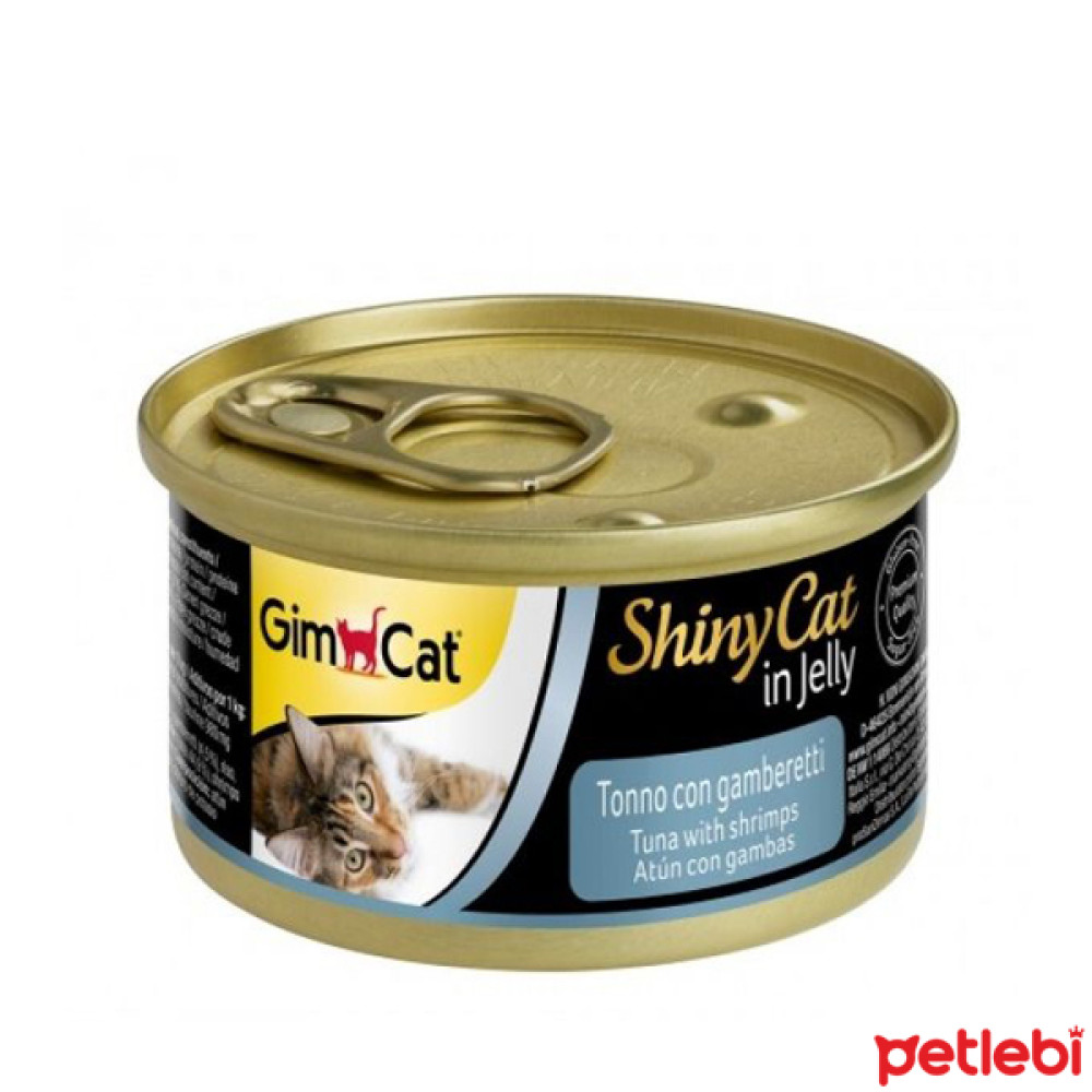 GimCat Shinycat Ton Balıklı ve Karidesli Kedi Konservesi 70gr Evcil Hayvan Ürünleri Fiyatı