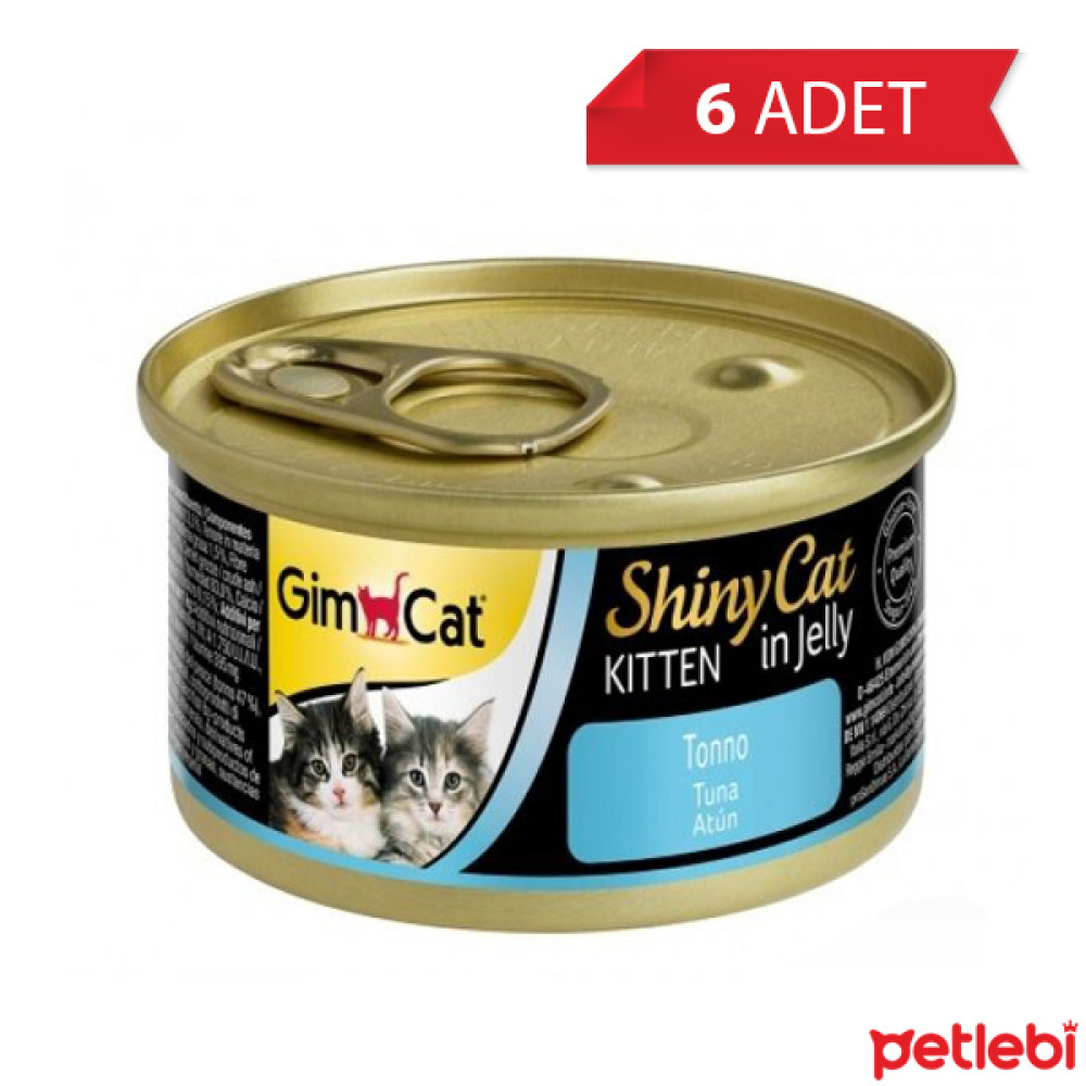 GimCat Shinycat Ton Balıklı Yavru Kedi Konservesi 70gr (6 Adet) Evcil Hayvan Ürünleri Fiyatı
