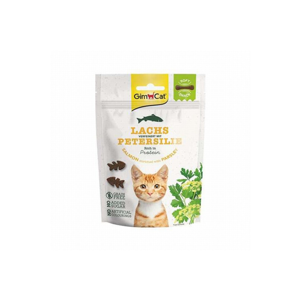 Gimcat Soft Snacks Salmon & Parsley Tahılsız Kedi Ödülü 60 gr Evcil Hayvan Ürünleri Fiyatı