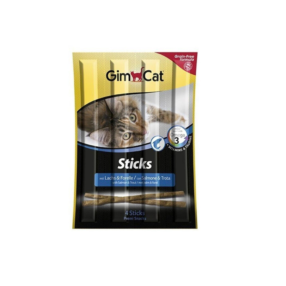 Gimcat Sticks Somon Morina Tahılsız Ödül Çubukları 4lü 20 gr Evcil Hayvan Ürünleri Fiyatı