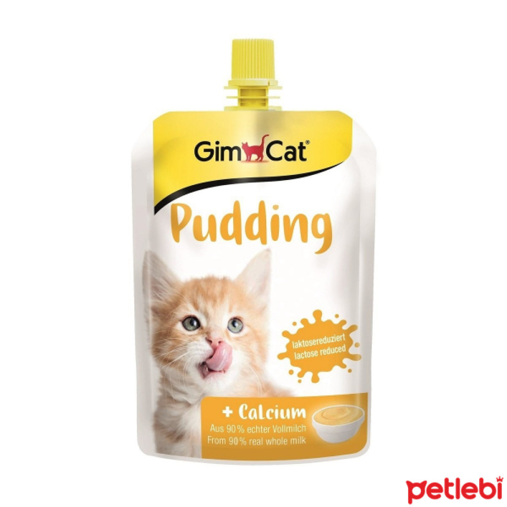 GimCat Sütlü Kalsiyum İlaveli Kedi Ödül Pudingi 150gr Evcil Hayvan Ürünleri Fiyatı
