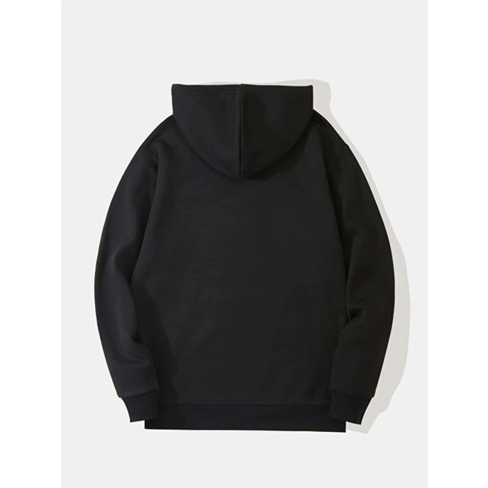 Ginevra Unisex Iskelet Baskılı Kapüşonlu Içi Yumuşak Polarlı Oversize Sweatshirt Bayan Sweatshirt Fiyatı
