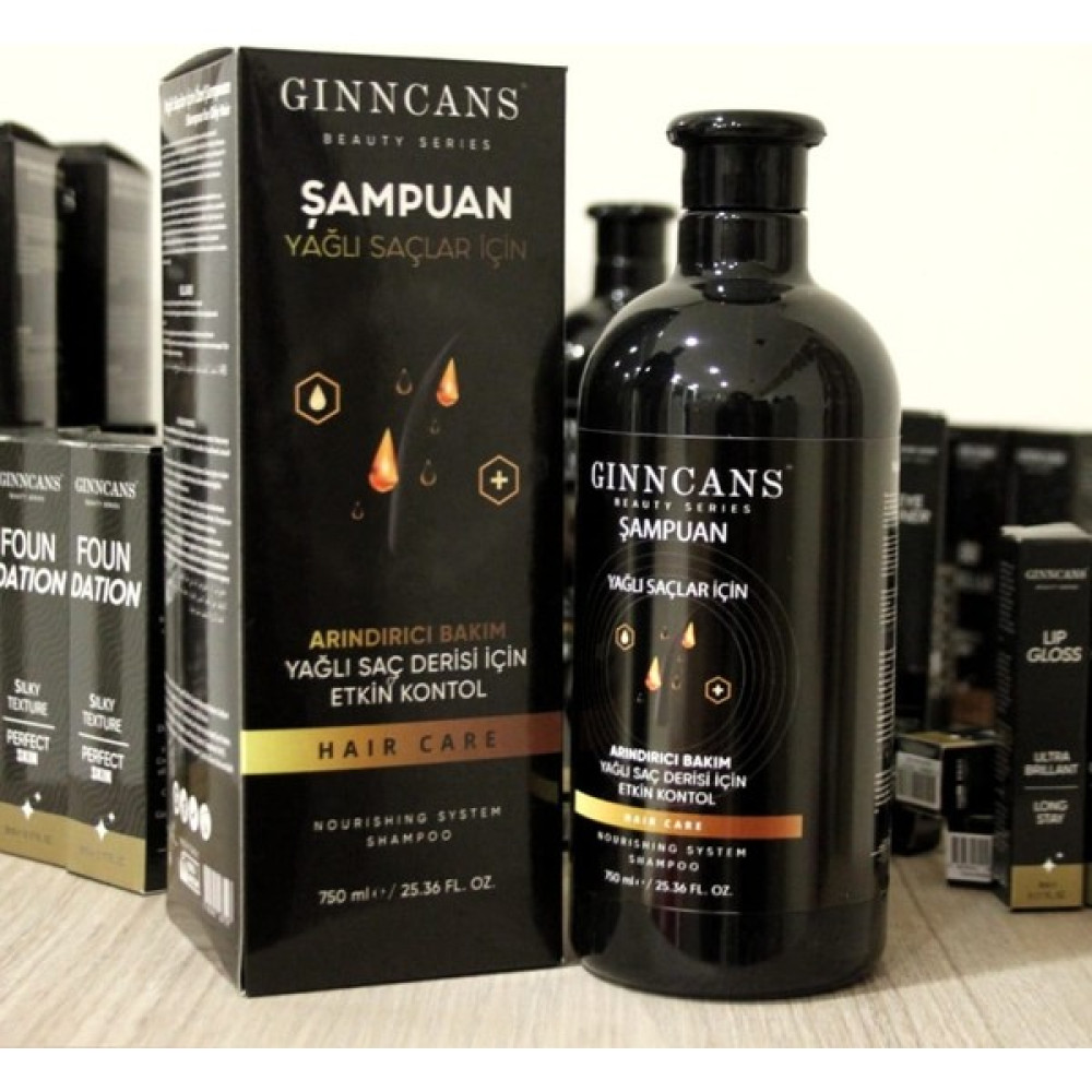 Ginncans Beauty Series Yağlı Saçlar Için Arındırıcı Şampuan 750 ml - 1 Oto Boyaları Fiyatı