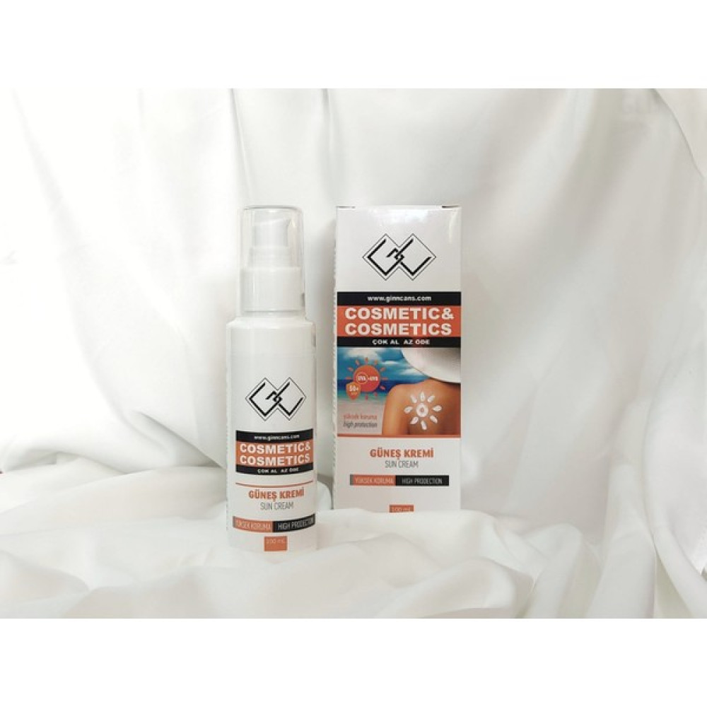 Ginncans Cosmetic & Cosmetics Güneş Kremi̇ 50+ Spf 100 ml Güneş Kremleri ve Losyonları Fiyatı