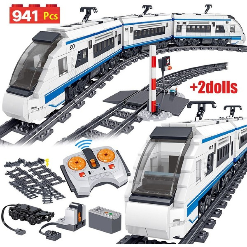 Ginson 941 Parça Hızlı Tren Yapı Taşı Oyuncak Seti (Yurt Dışından) Legolar ( Yapım Oyuncakları ) Fiyatı