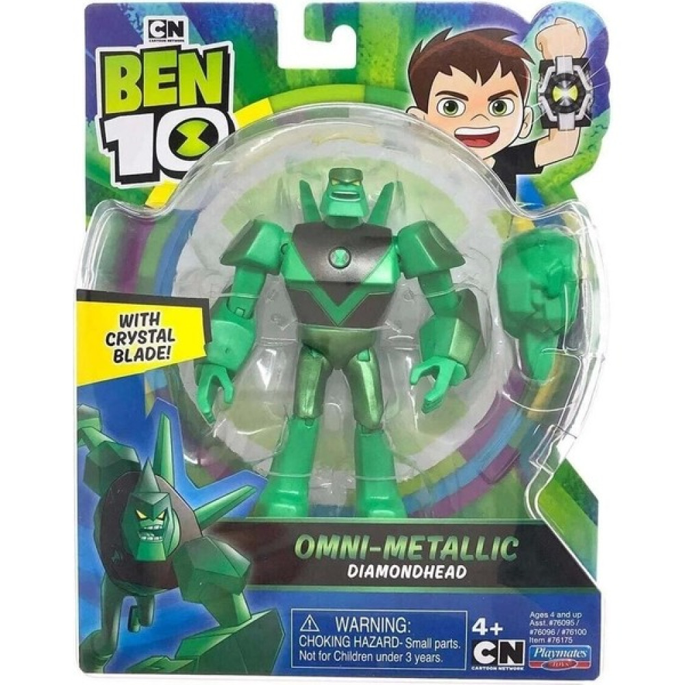 Giochi BEN10 Aksiyon Figürleri Metalik Tema Diamond Head BEN61000 - Renkli Oyuncak Fiyatı