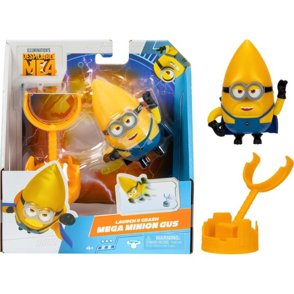 Giochi Minions Aksiyon Figürü 10 cm 59277 Launch & Crash Mega Minion Gus Oto Boyaları Fiyatı