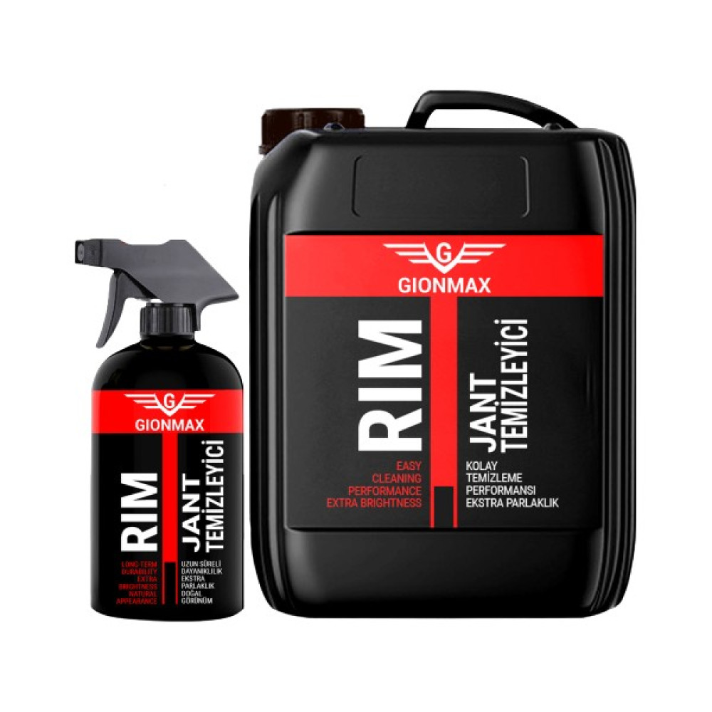 Gionmax Jant Temizleyici 5 Litre + Şişe + Sprey Hediye Jantlar & Jant Aksesuarları Fiyatı