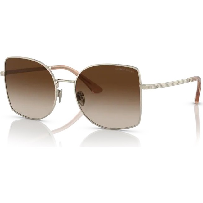 Giorgio Armani Ga 6141 3013/13 55-18 Kadın Güneş Gözlüğü Kahve Degrade Camlı Metal Çerçeveli Güneş Gözlükleri Fiyatı