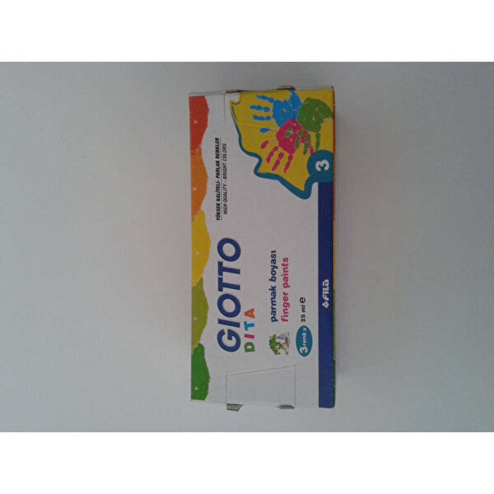 Giotto Parmak Boyası 3Renk X 25Ml Akrilik Boya Fiyatı